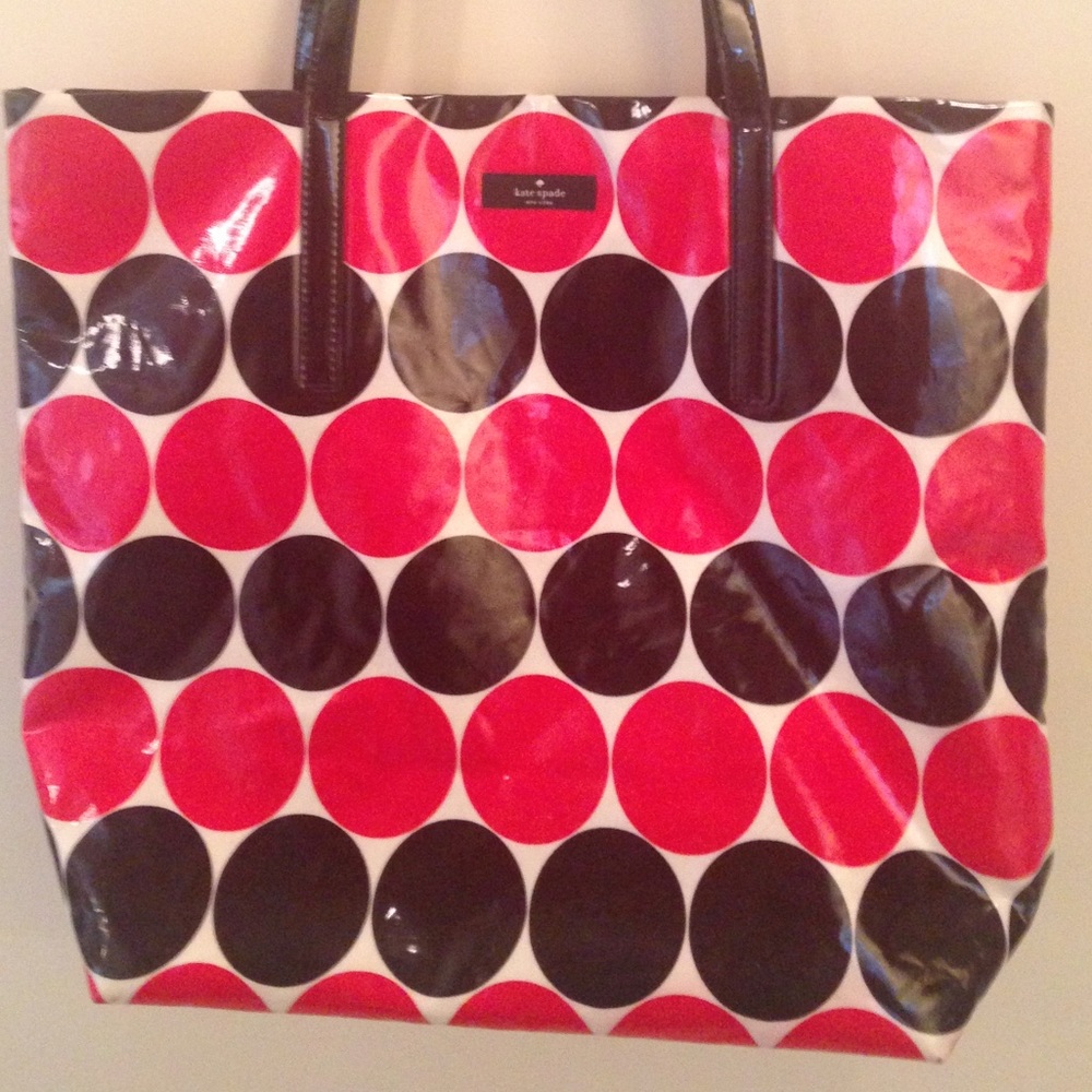 Kate Spade Red, White and Black Tote